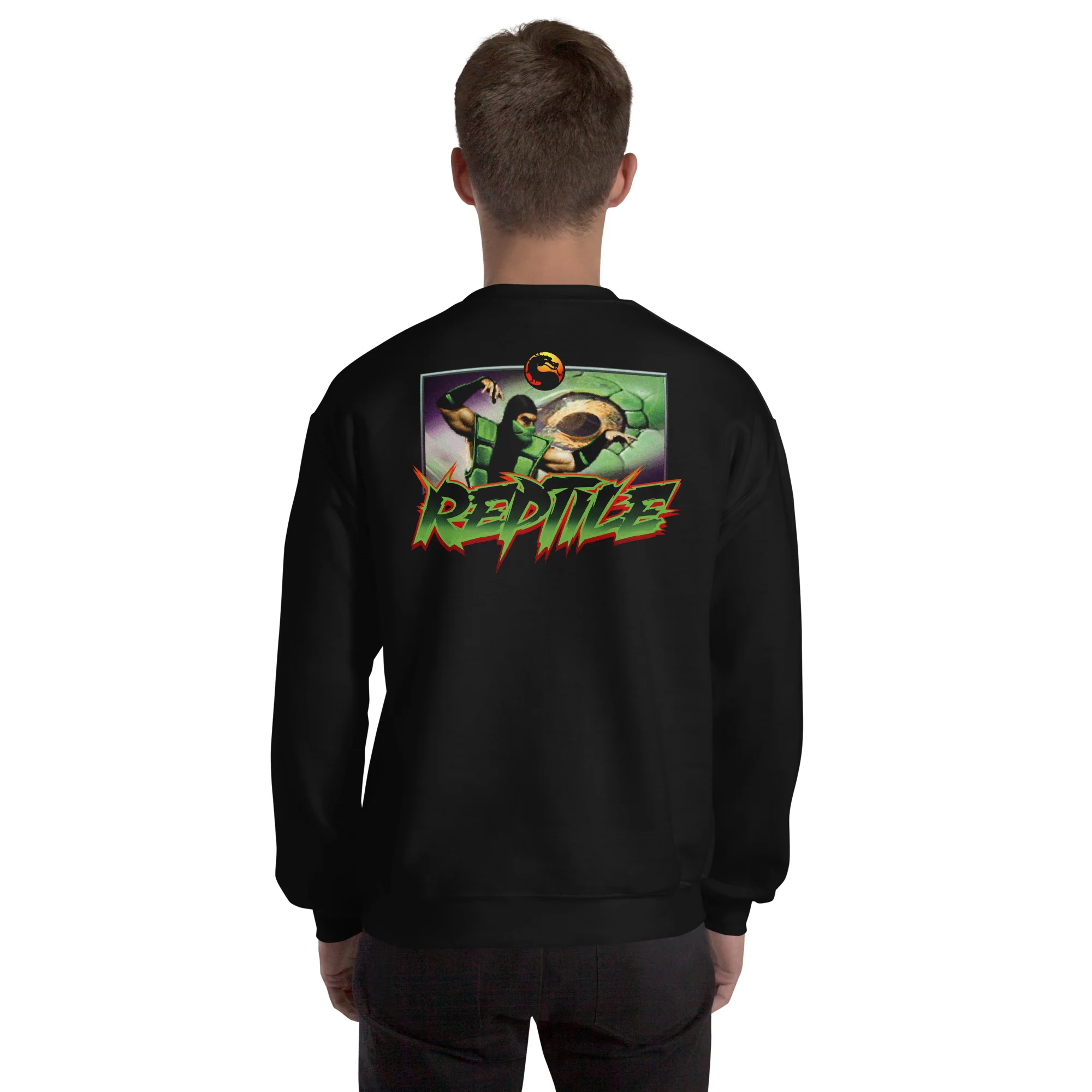Mortal Kombat Klassic Embroidered Sweatshirt Reptile, photo 5