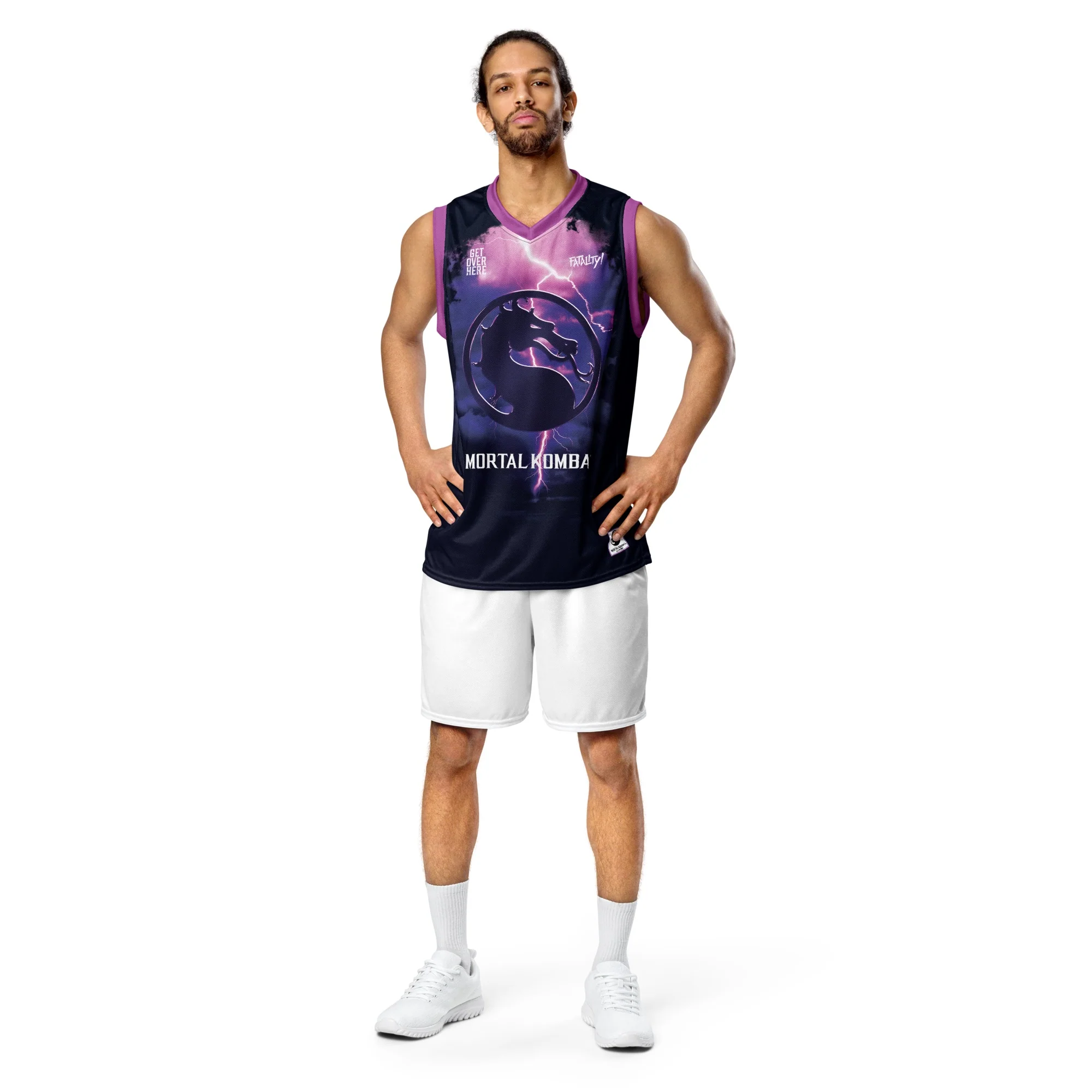 Mortal Kombat Flawless Victory Personalized Basketball Jersey, photo 4