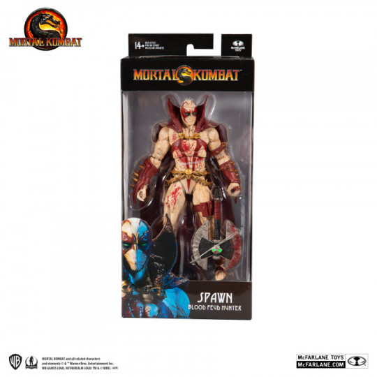 McFarlane Toys Mortal Kombat Spawn (Blood Feud Hunter Skin )