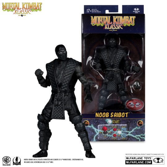 McFarlane Toys Mortal Kombat Klassic Noob Saibot Red Platinum (2026)