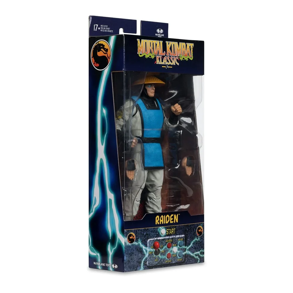 Mortal Kombat Klassic McFarlane Toys Raiden 7" Action Figure, photo 7