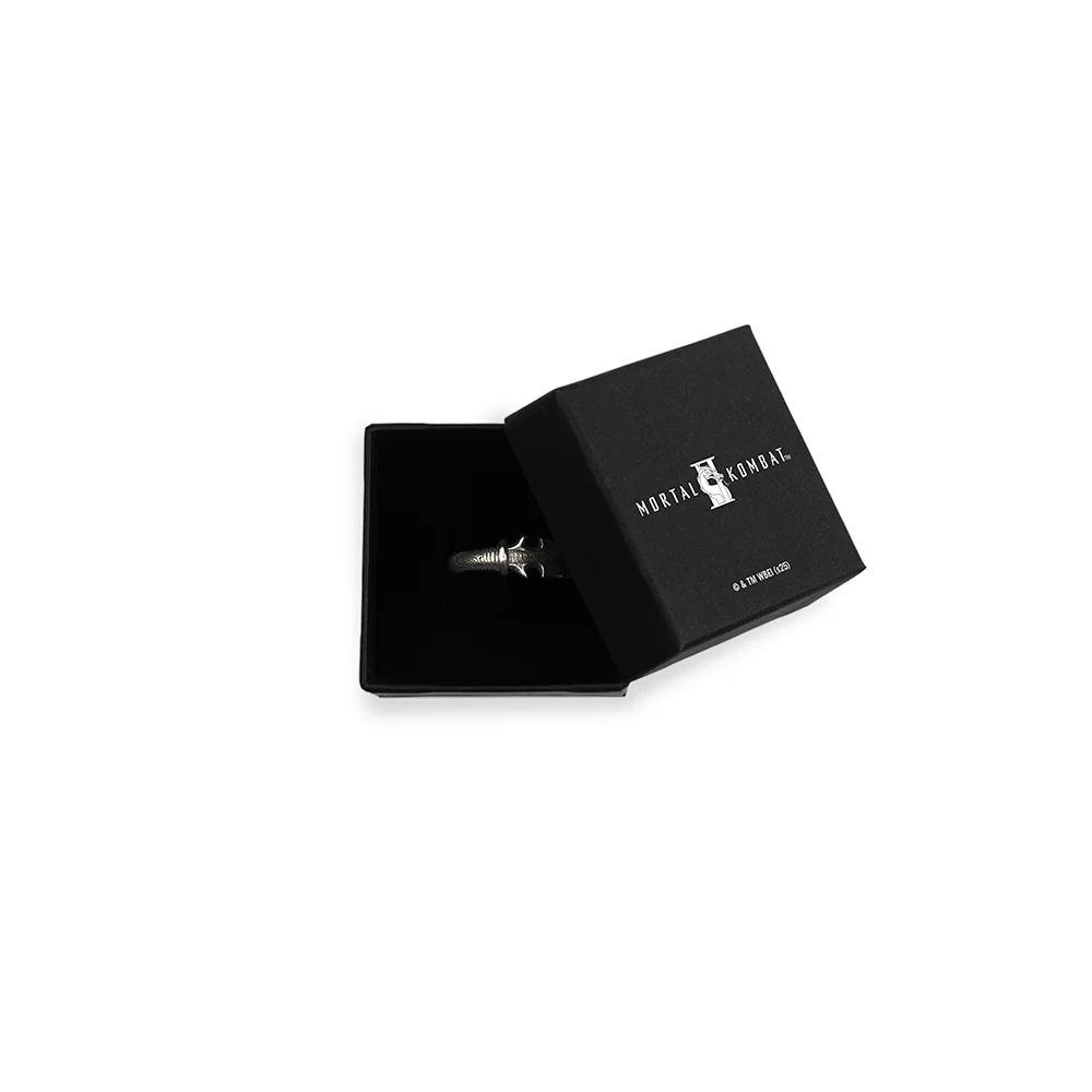 Mortal Kombat II Scorpion's Spear Sterling Silver Ring, photo 2
