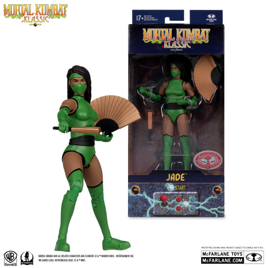 McFarlane Toys Mortal Kombat Klassic Jade Red Platinum (2026)