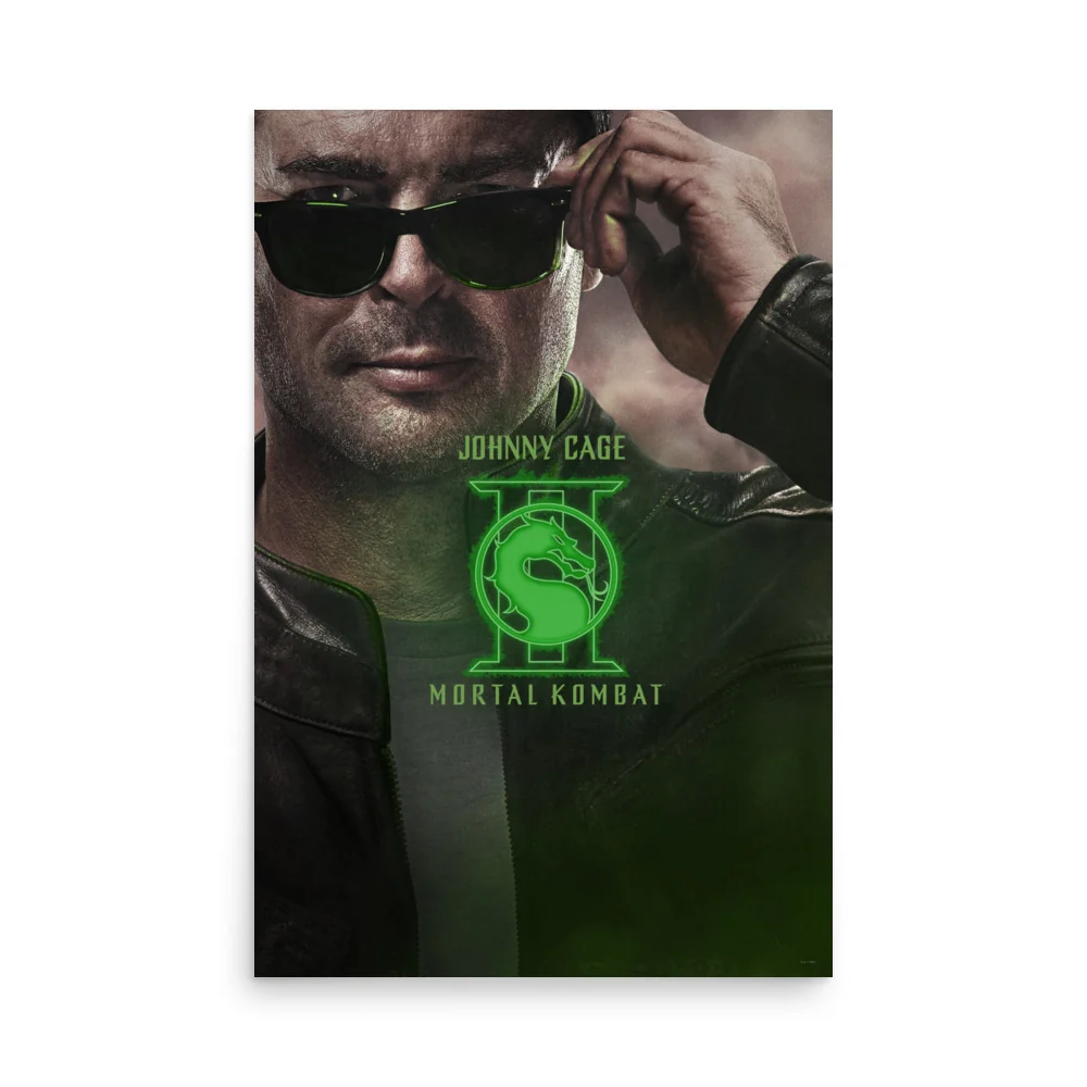 Mortal Kombat II Premium Poster Johnny Cage, photo 3